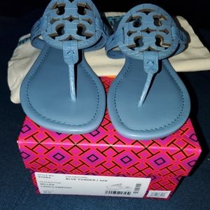 Blue Tory Burch Miller Sandals